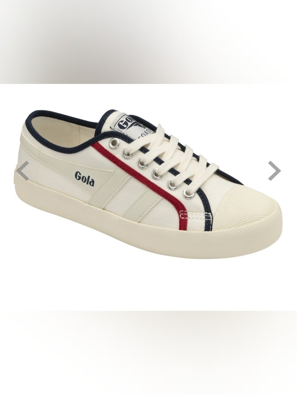 Gola Vegan Classics Women's Coaster Smash Sneakers. Size 6